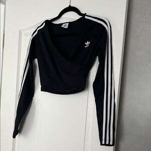 Adidas Women's Black Long Sleeve Top